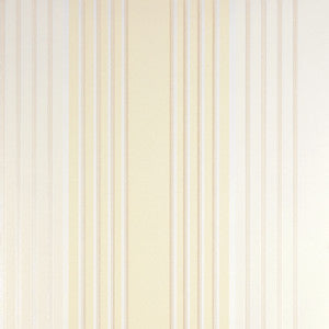 Vickie Light Yellow Stripe Wallpaper by Advantage Designer