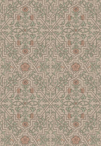 Rosenvinge Light Brown Ironworks Wallpaper by Wall Vision Designer