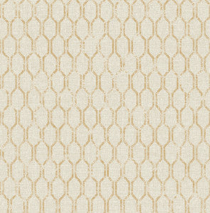 Elodie Neutral Geometric Wallpaper by Advantage Designer