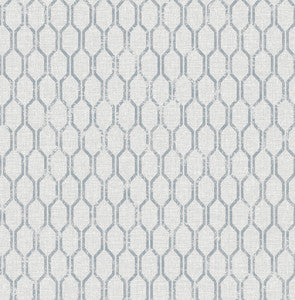 Elodie Light Grey Geometric Wallpaper by Advantage Designer