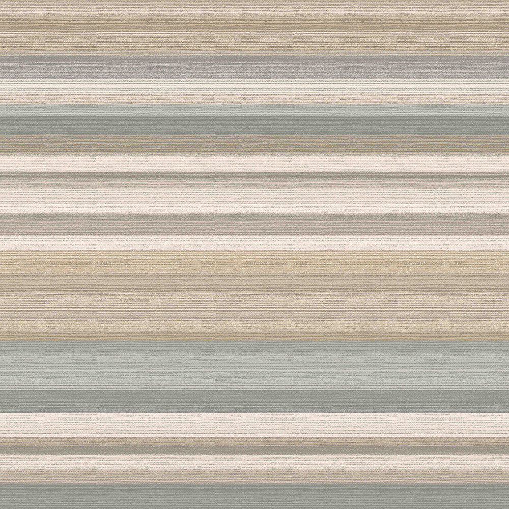 Corbett Metallic Stripe Wallpaper by Advantage Designer Metallic Covers about 56.4 square feet 20.5-in by 33-ft long roll Unpasted 20.9 - Swanky Fabrics -