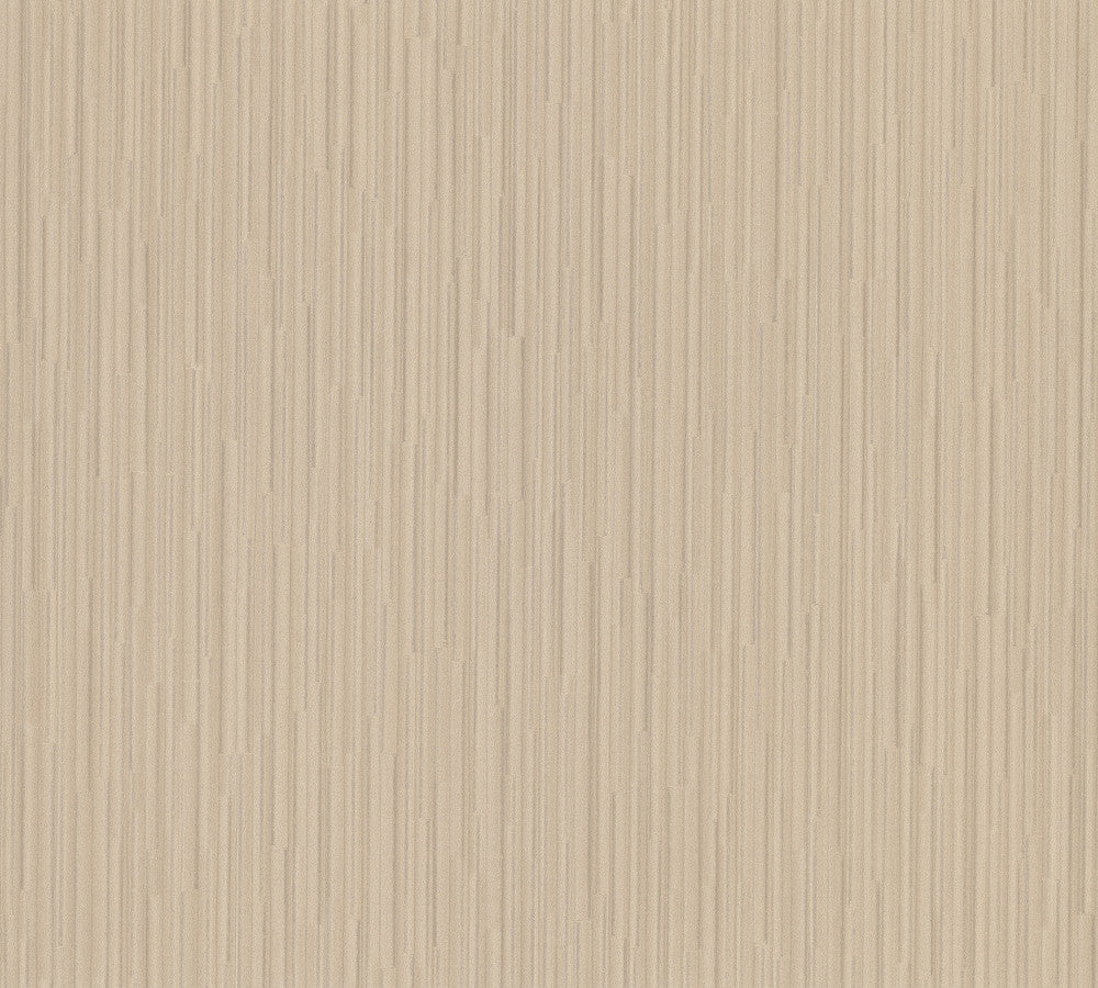 Cipriani Gold Vertical Texture Wallpaper by Advantage Designer Deluxe Covers about 57.8 square feet 21-in by 33-ft long roll Unpasted 0 - Swanky Fabrics -