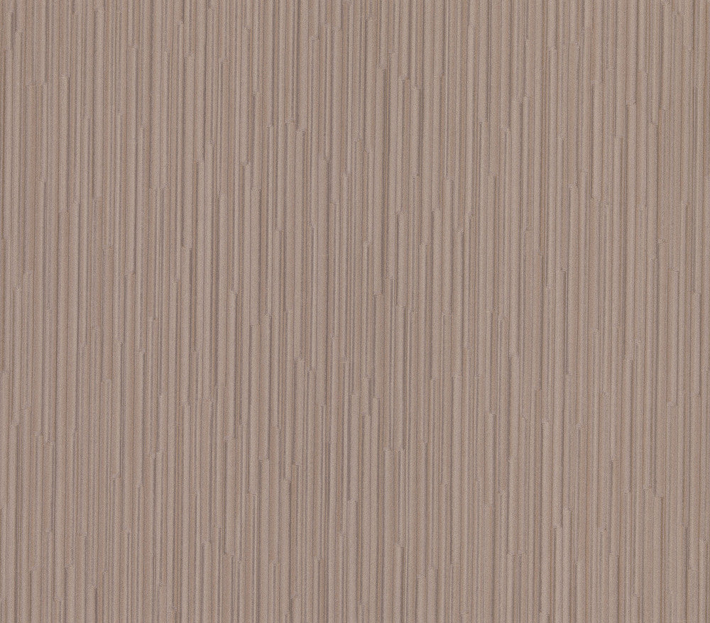Cipriani Light Brown Vertical Texture Wallpaper by Advantage Designer Deluxe Covers about 57.8 square feet 21-in by 33-ft long roll Unpasted 0 - Swanky Fabrics -