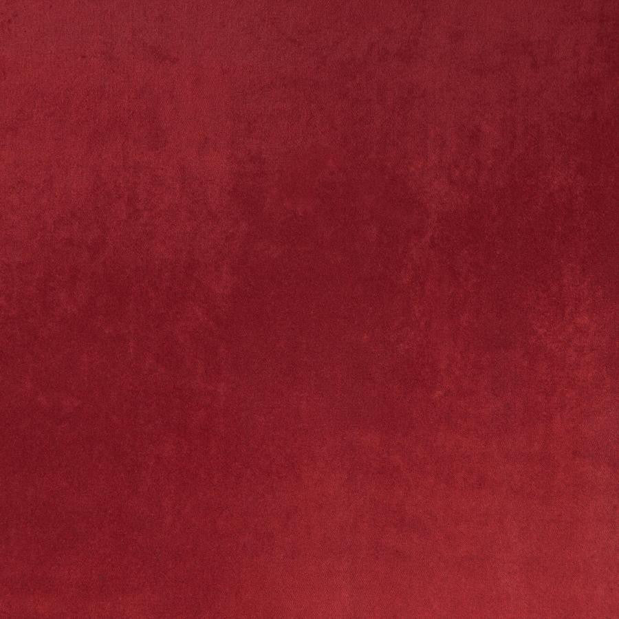 Zurich # 01 Merlot by Maxwell Designer Fabric Glam Velvet 100% POLYESTER INDIA 56.75" - Swanky Fabrics -