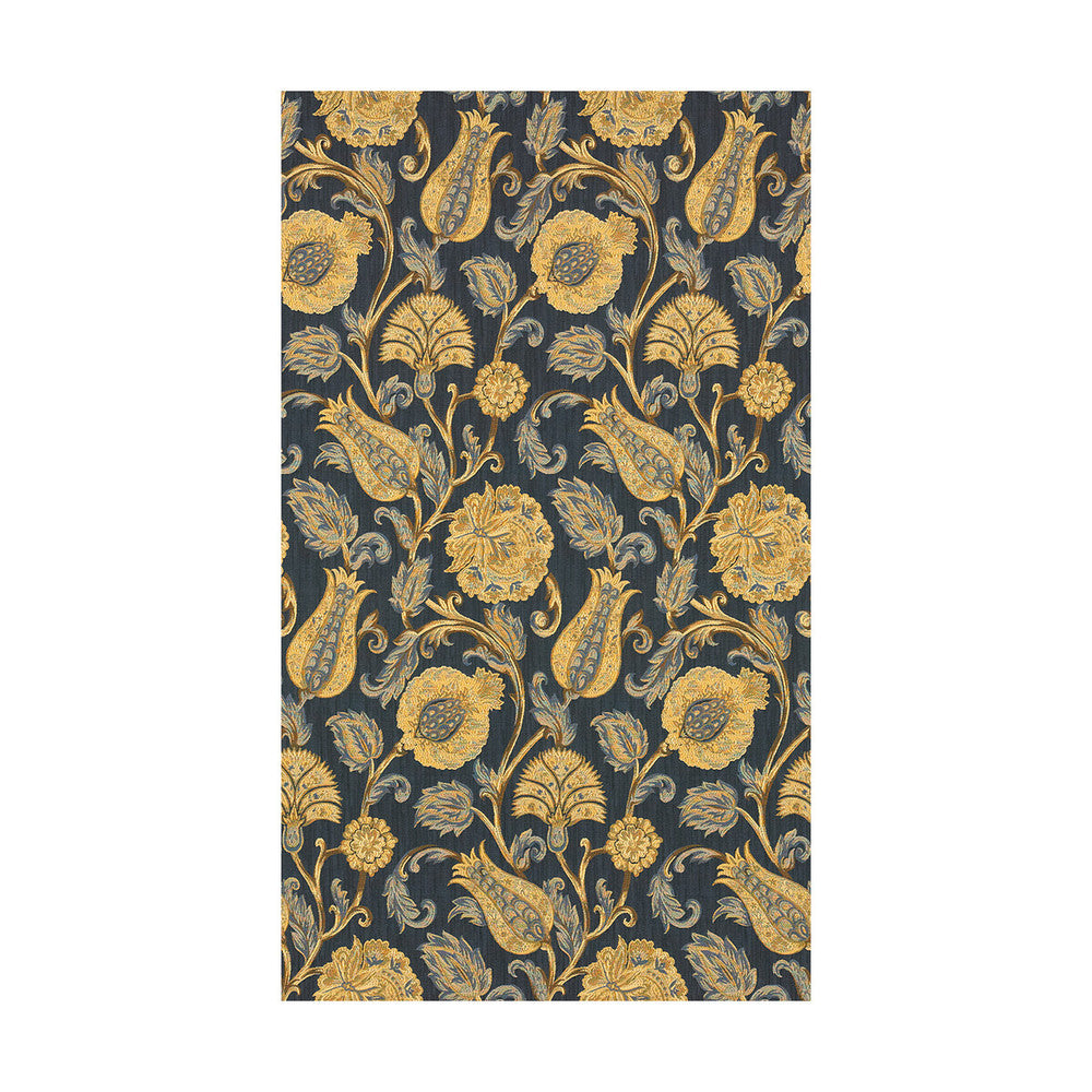 Outer Banks Indigo by Kravet Couture Designer Fabric VISCOSE - 78%;POLYESTER - 22% Turkey LIGHT Horizontal: 13.5 and Vertical: 46 54 - Swanky Fabrics -