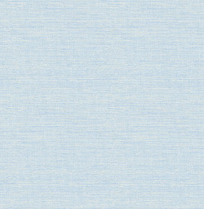 Agave Bliss Sky Blue Faux Grasscloth Wallpaper by A-Street Prints Designer