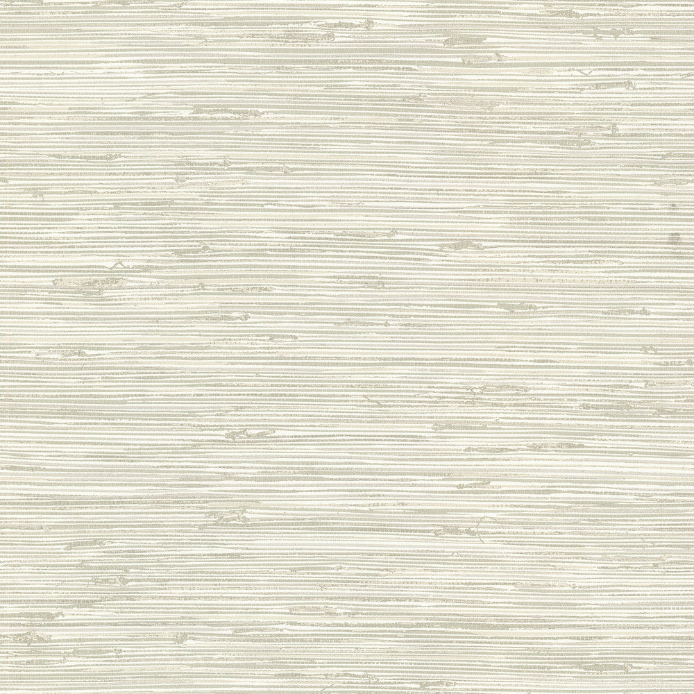 Fiber Cream Faux Grasscloth Wallpaper by Brewster Designer Fresh Start Kitchen & Bath Covers about 56.4 square feet 20.5-in by 33-ft long roll Unpasted 20.9 - Swanky Fabrics -