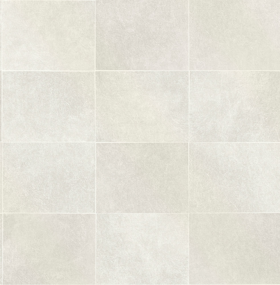 Cecelia Champagne Faux Tile Wallpaper by Brewster Designer Fresh Start Kitchen & Bath Covers about 56.4 square feet 20.5-in by 33-ft long roll Unpasted 10.4 - Swanky Fabrics -