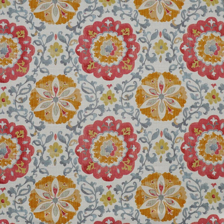 Zavin # 512 Gingersnap by Maxwell Designer Fabric Print Gallery 100% COTTON PERU V-13.5"H-13.5" 54" - Swanky Fabrics -