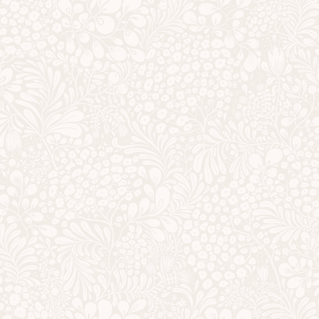 Siv Light Grey Botanical Wallpaper by A-Street Prints Designer