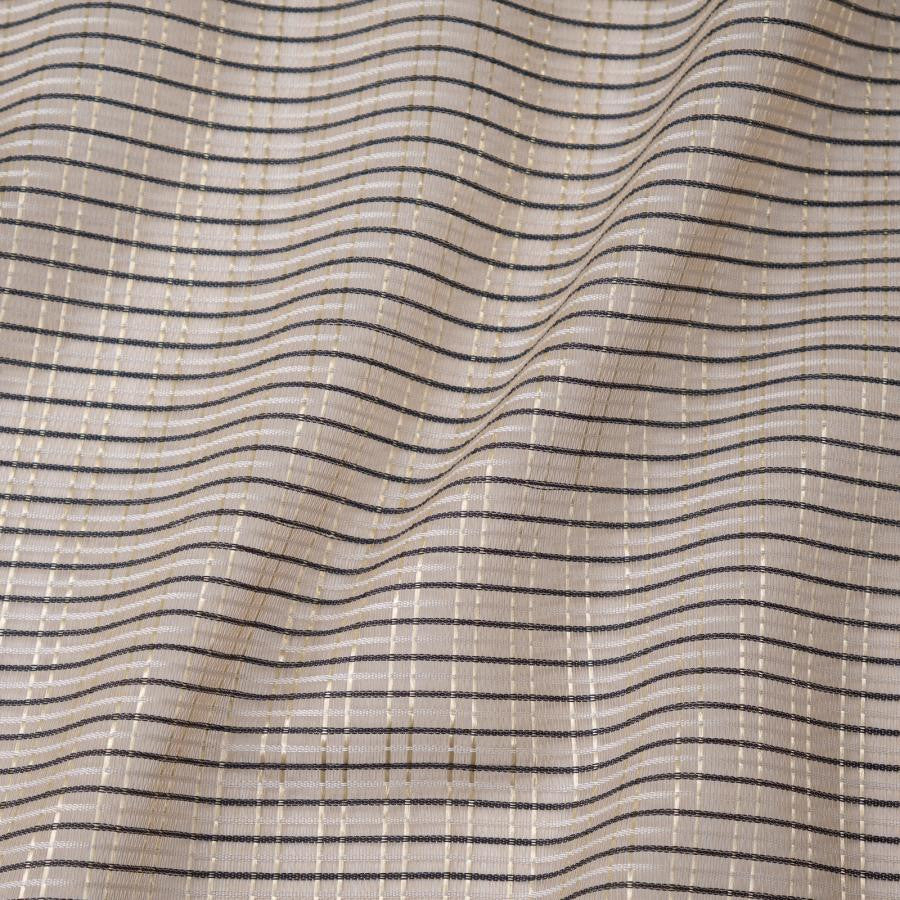 Zora # 221 Clove by Maxwell Designer Fabric Sheer Glam 100% POLYESTER TURKEY 118" - Swanky Fabrics -