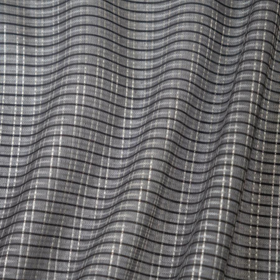 Zora # 234 Blacksmith by Maxwell Designer Fabric Sheer Glam 100% POLYESTER TURKEY 118" - Swanky Fabrics -