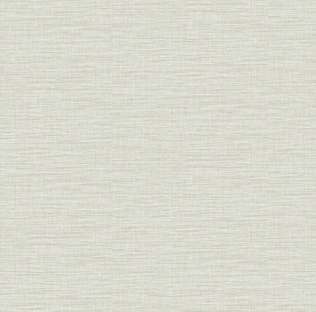 Lela Silver Faux Linen Wallpaper by A-Street Prints Designer