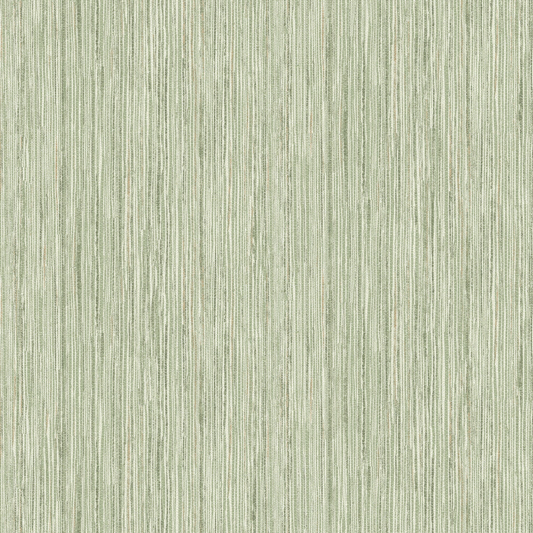 Justina Green Faux Grasscloth Wallpaper by A-Street Prints Designer