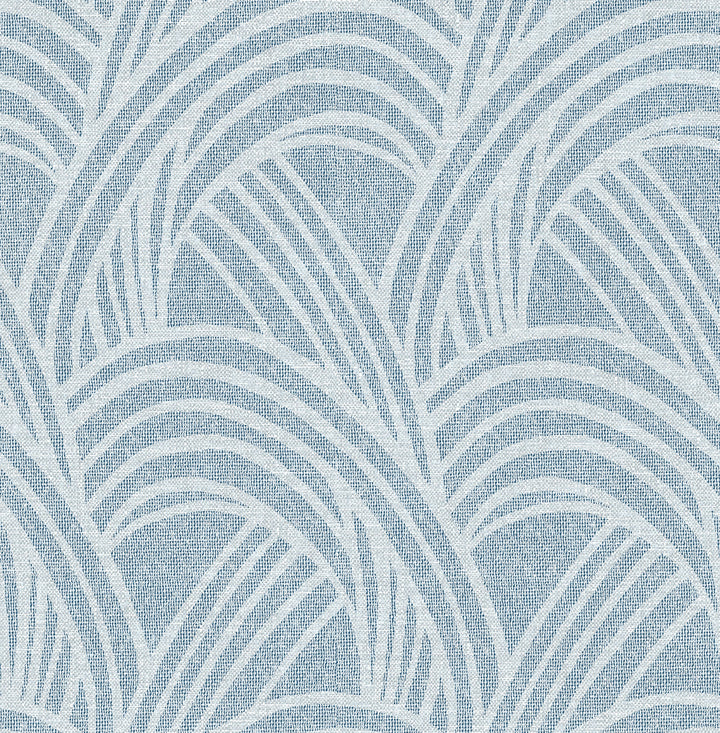 Farrah Blue Geometric Wallpaper by A-Street Prints Designer