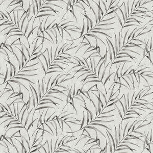 Lani Grey Fronds Wallpaper by Advantage Designer