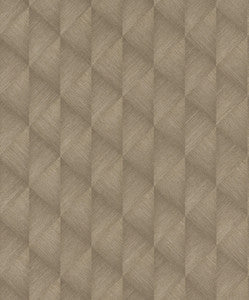 Miro Brown Geo Wallpaper by Advantage Designer