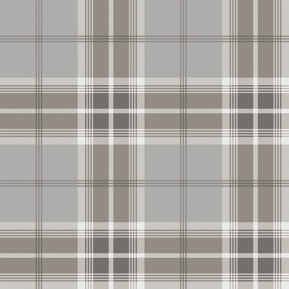 Sala Neutral Plaid Wallpaper by Advantage Designer Splash Covers about 57.5 square feet 20.9-in by 33-ft long roll Unpasted 20.9 - Swanky Fabrics -