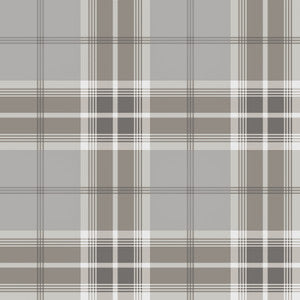 Sala Neutral Plaid Wallpaper by Advantage Designer