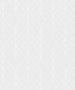 Hartley Light Grey Geo Wallpaper by Advantage Designer