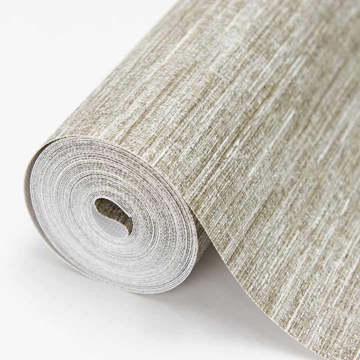 Cogon Light Brown Distressed Texture Wallpaper by Warner Designer