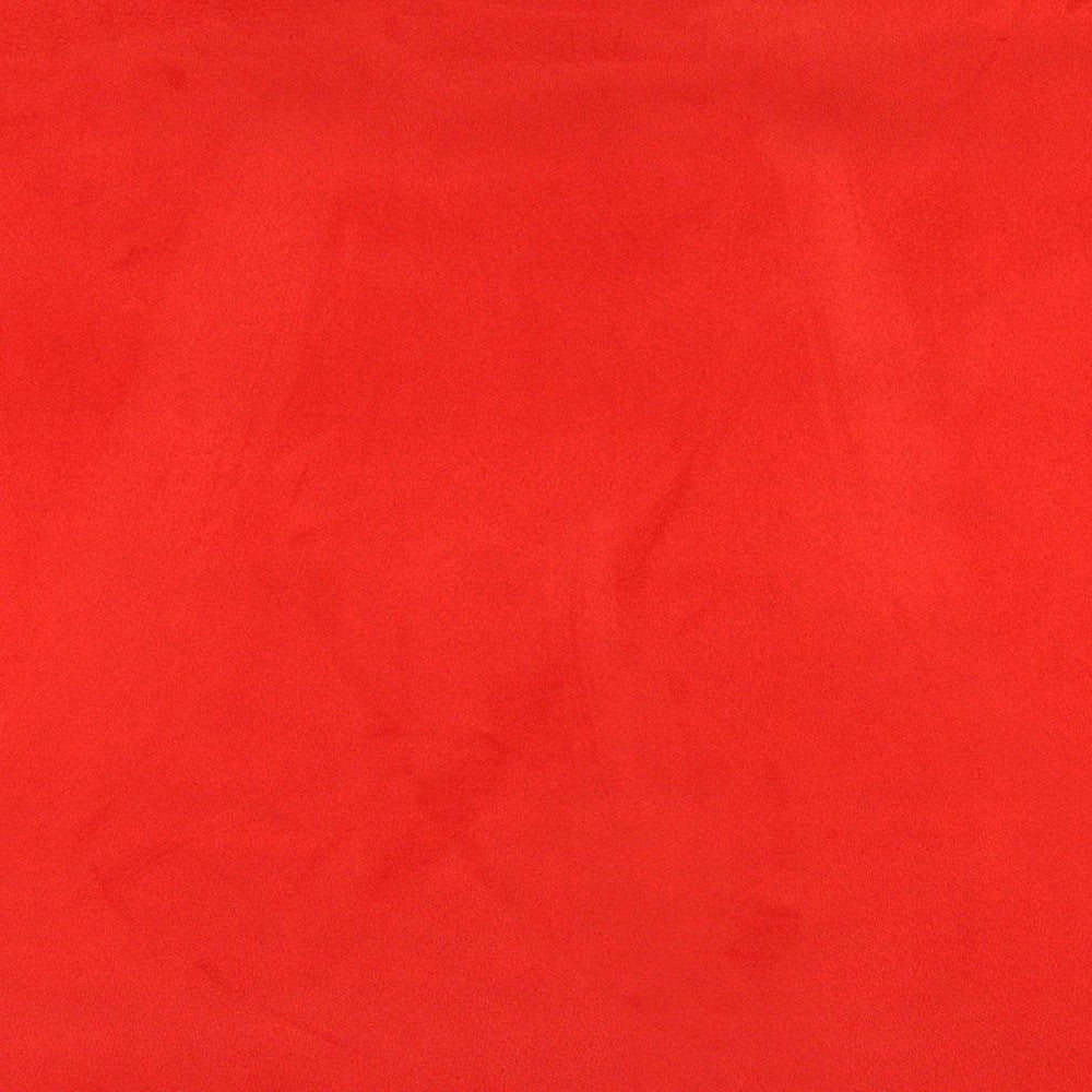 3084 Poppy by Charlotte Designer Fabric Microsuede, Ultimate Suede V 100% Woven Polyester Asia Exceeds 200,000 Wyzenbeek Rubs (Heavy Duty) No Repeat 54 Inches - Swanky Fabrics -