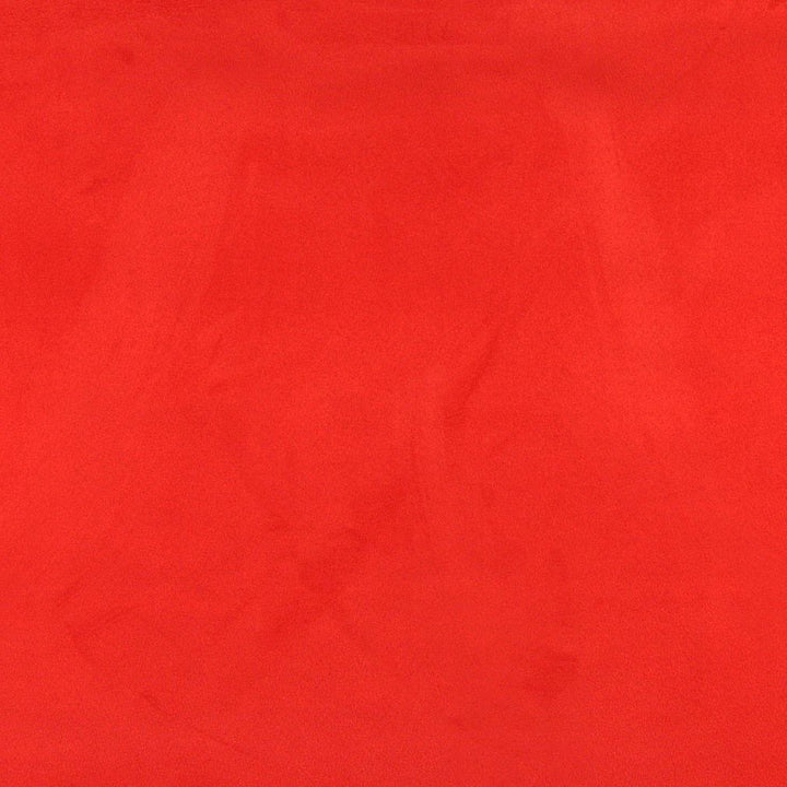 3084 Poppy by Charlotte Designer Fabric Microsuede, Ultimate Suede V 100% Woven Polyester Asia Exceeds 200,000 Wyzenbeek Rubs (Heavy Duty) No Repeat 54 Inches - Swanky Fabrics -