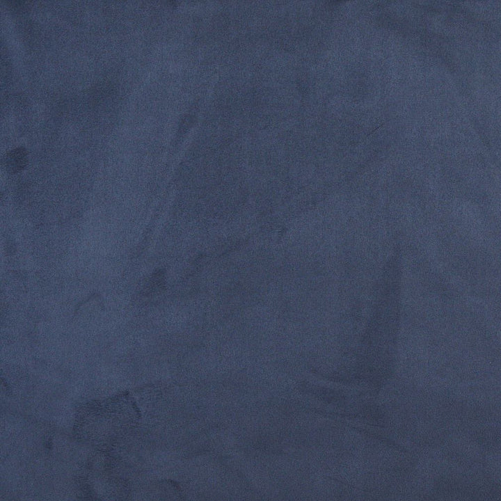3091 Cobalt by Charlotte Designer Fabric Microsuede, Ultimate Suede V 100% Woven Polyester Asia Exceeds 200,000 Wyzenbeek Rubs (Heavy Duty) No Repeat 54 Inches - Swanky Fabrics -