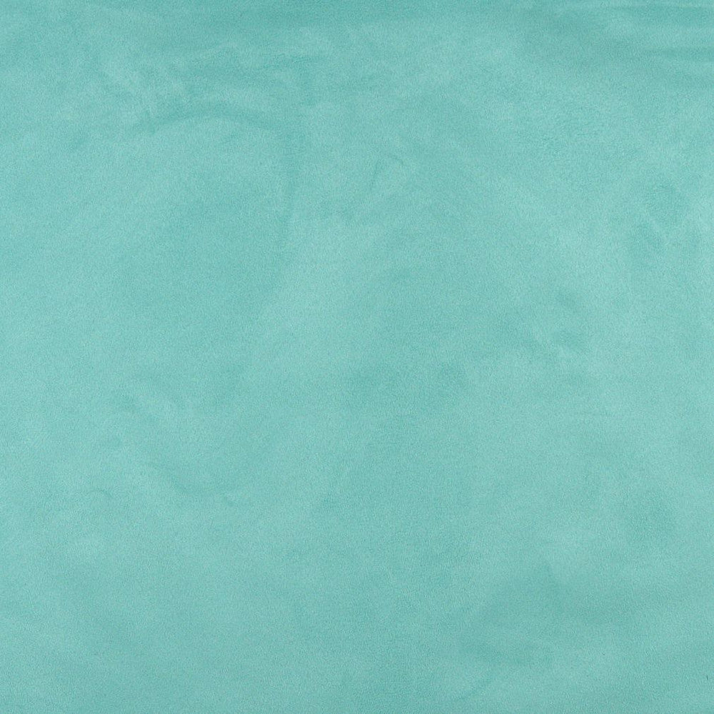 3094 Aqua by Charlotte Designer Fabric Microsuede, Ultimate Suede V 100% Woven Polyester Asia Exceeds 200,000 Wyzenbeek Rubs (Heavy Duty) No Repeat 54 Inches - Swanky Fabrics -