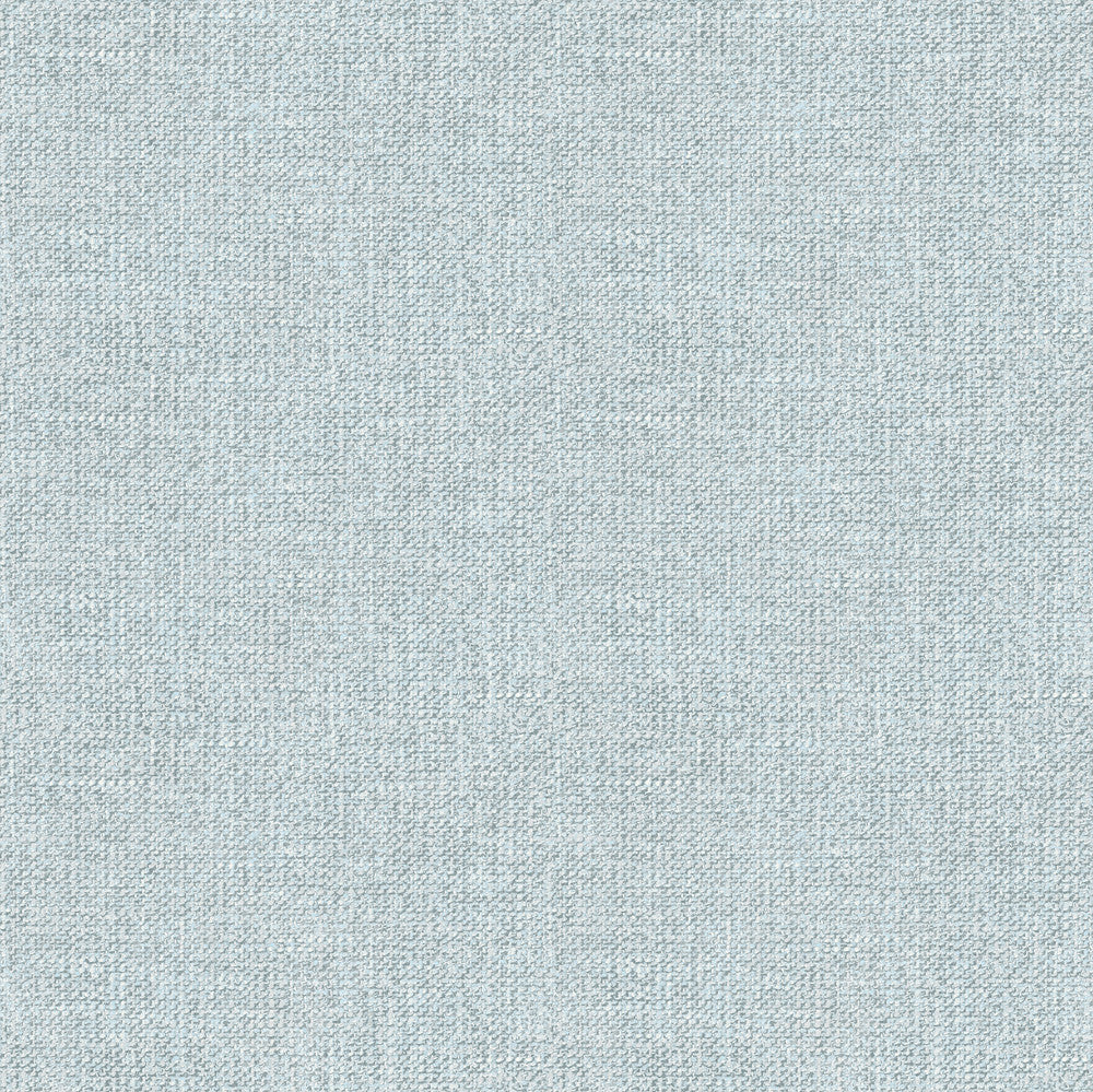 Waylon Blue Faux Fabric Wallpaper by Chesapeake Designer Kindred Covers about 56.4 square feet 20.5-in by 33-ft long roll Prepasted 18 - Swanky Fabrics -