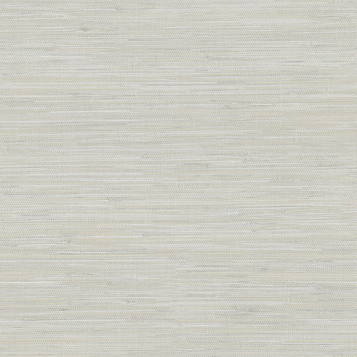 Waverly Light Grey Faux Grasscloth Wallpaper by Chesapeake Designer Sanibel Covers about 56.4 square feet 20.5-in by 33-ft long roll Prepasted 20.5 - Swanky Fabrics -
