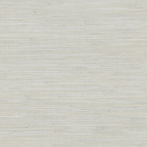 Waverly Light Grey Faux Grasscloth Wallpaper by Chesapeake Designer