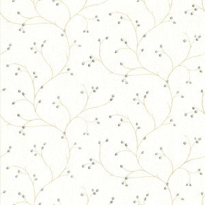 Rosehip Cream Trails Wallpaper by Chesapeake Designer