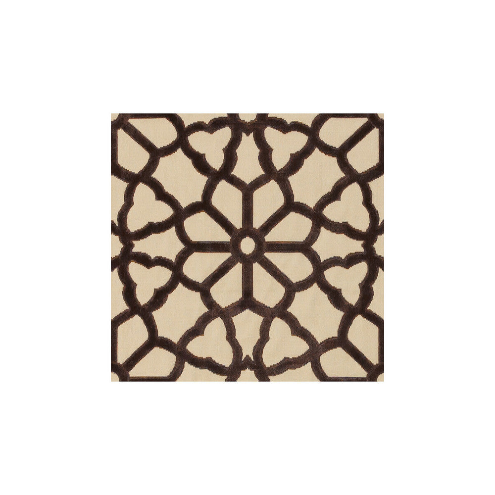 Wind Palace Fig by Kravet Couture Designer Fabric BARBARA BARRY INDOCHINE VISCOSE - 51%;COTTON - 49% India HEAVY Horizontal: 13.5 and Vertical: 13.5 55 - Swanky Fabrics -