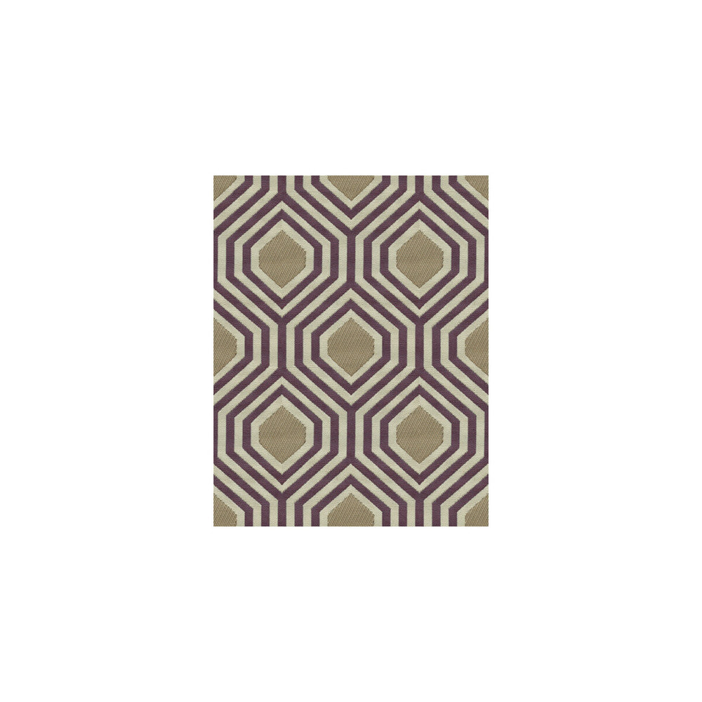 Galvani Raisin by Kravet Design Designer Fabric - POLYESTER - 100% Taiwan MEDIUM Horizontal: 3.5 and Vertical: 4.5 54 - Swanky Fabrics -