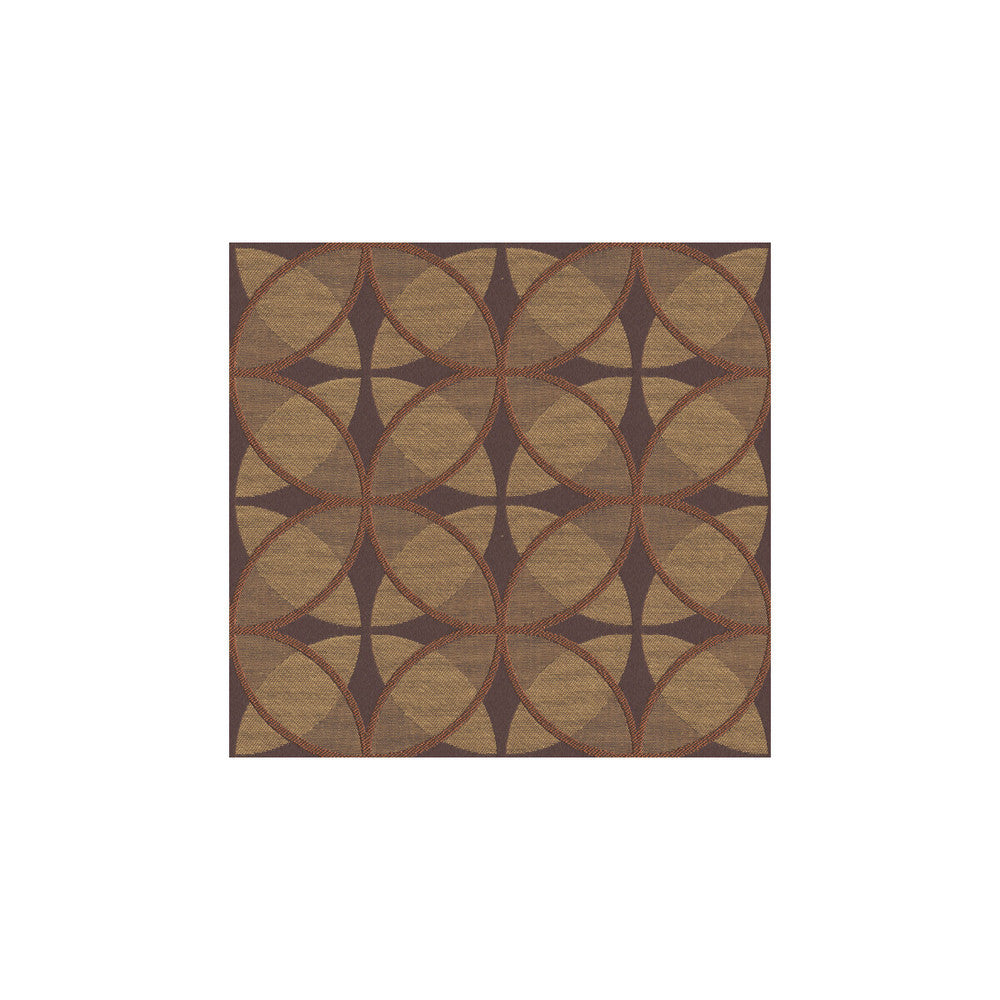 Clockwork Copper by Kravet Contract Designer Fabric CONTRACT GIS RECYCLED POLYESTER - 39%;POLYESTER - 35%;COTTON - 26% United States HEAVY Horizontal: 14 and Vertical: 5 55 - Swanky Fabrics -