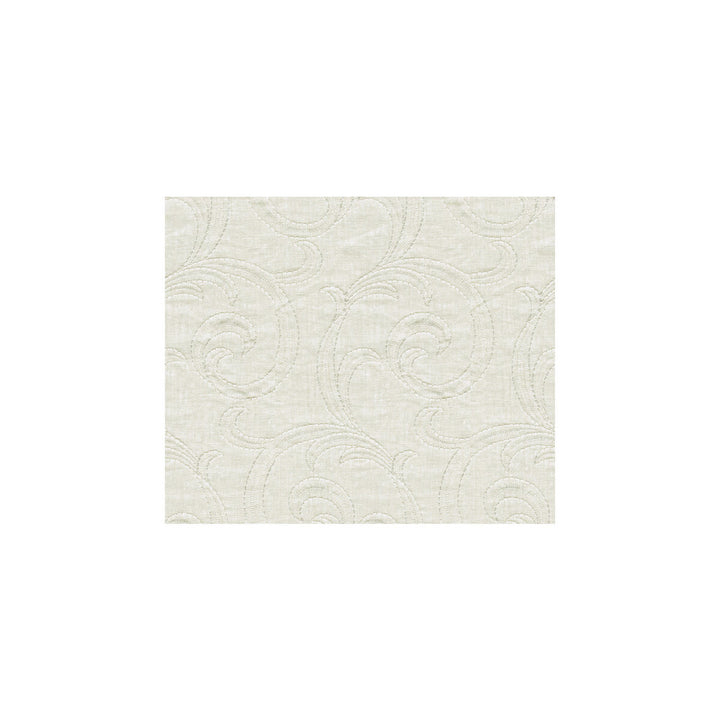 Sweet Swirl Whisper by Kravet Basics Designer Fabric CANDICE OLSON COLLECTION LINEN - 81%;VISCOSE - 17%;COTTON - 2% India - Horizontal: 5.5 and Vertical: 9 52 - Swanky Fabrics -