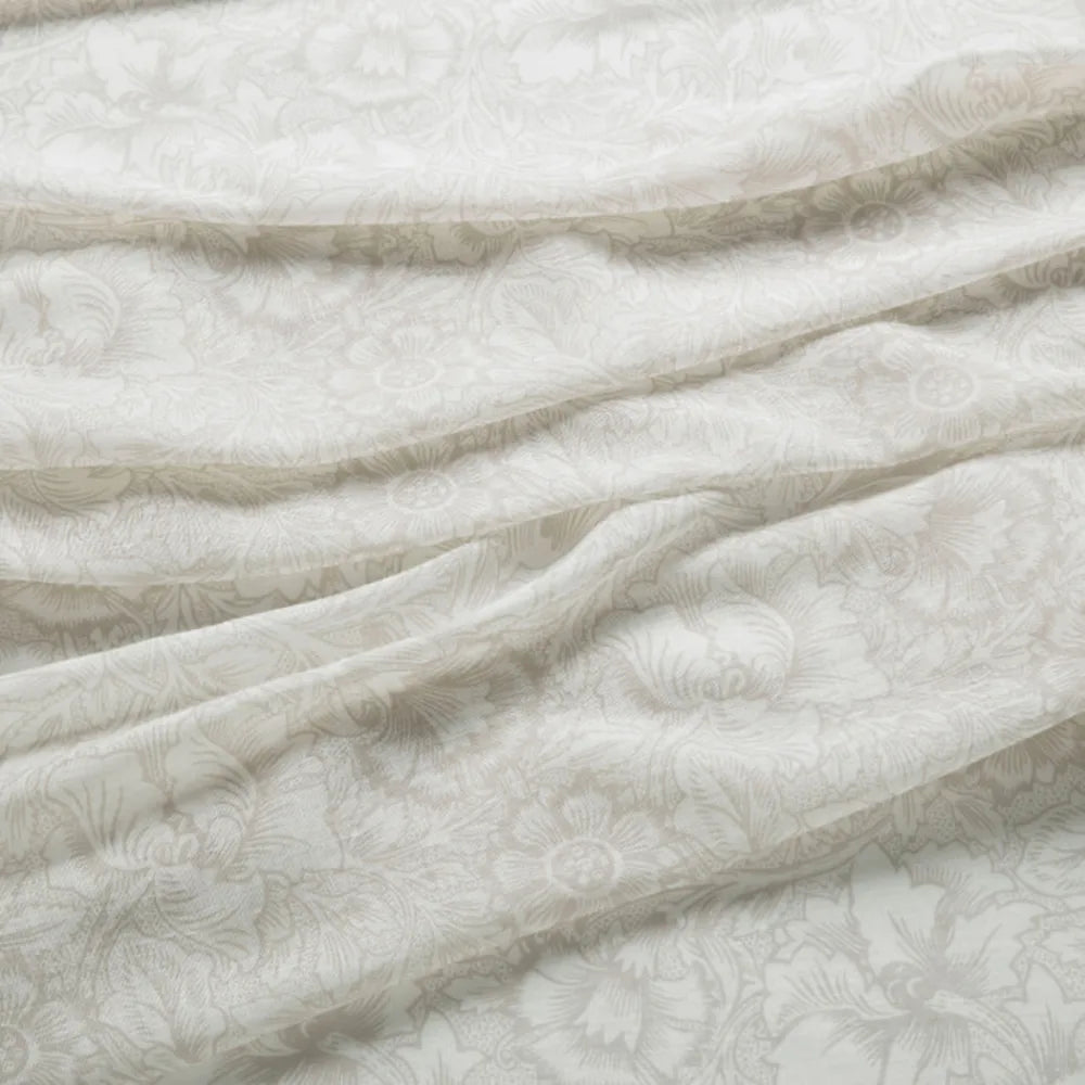 7924 Poppy Sheer 1 Beige by Wmah Designer Fabric 7924 Poppy Sheer 1 Beige by Wmah Fabric WILLIAM MORRIS AT HOME DOVECOTE VOL 1 52%COT 48%LIN Turkey Horizontal: 9 and Vertical: 14.5 118 in - Fabric Carolina -
