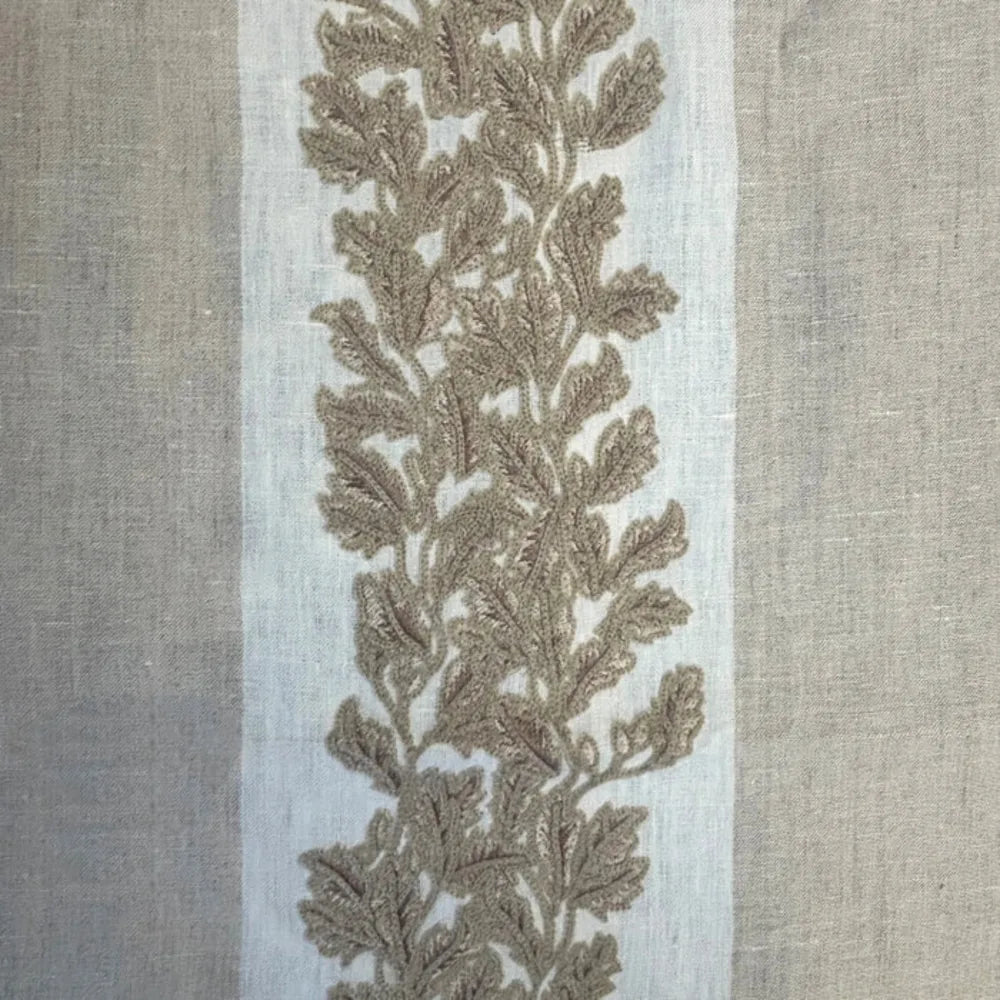 Edera 4 Driftwood by Aoc Designer Fabric Edera 4 Driftwood by Aoc Fabric THE ART OF COLOR SANCTUARY 100%LIN %BEMB India Horizontal: 13 and Vertical: 15 52 in - Fabric Carolina -