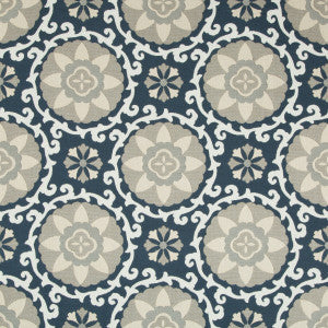 Exotic Suzani Indigo by Kravet Design Designer Fabric