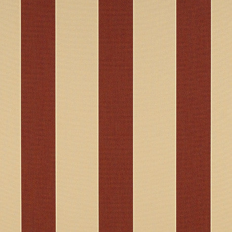 4985 Havelock Brick by Sunbrella Designer Fabric Sunbrella Awning Stripes 100% Sunbrella® Acrylic USA or Imported 10-Year Horizontal: and Vertical: 46 in. - Swanky Fabrics -