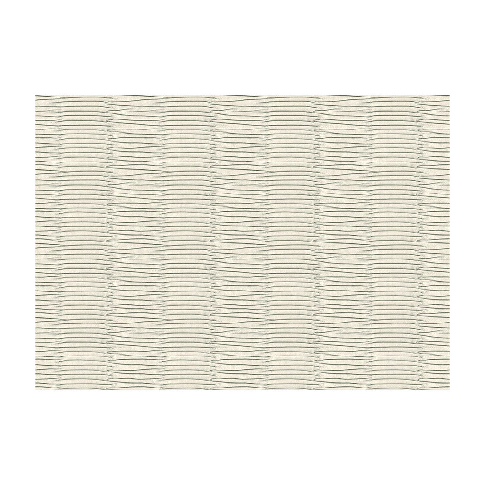 Metallic Pleat Platinum by Kravet Couture Designer Fabric MODERN LUXE COTTON - 75%;POLYAMIDE - 25% Italy MEDIUM Horizontal: 6 and Vertical: 0 51 - Swanky Fabrics -