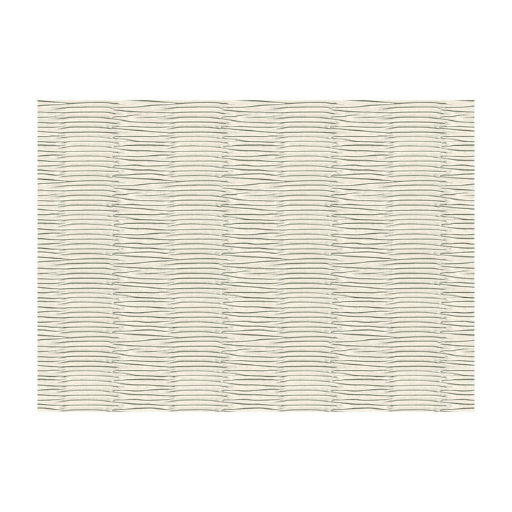Metallic Pleat Platinum by Kravet Couture Designer Fabric MODERN LUXE COTTON - 75%;POLYAMIDE - 25% Italy MEDIUM Horizontal: 6 and Vertical: 0 51 - Swanky Fabrics -