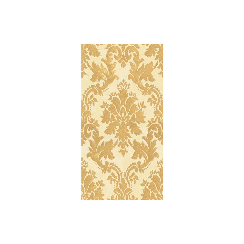 Versailles Chic White Gold by Kravet Couture Designer Fabric MODERN LUXE RAYON - 52%;POLYESTER - 36%;LUREX - 12% Turkey - Horizontal: 14.5 and Vertical: 22 57.5 - Swanky Fabrics -