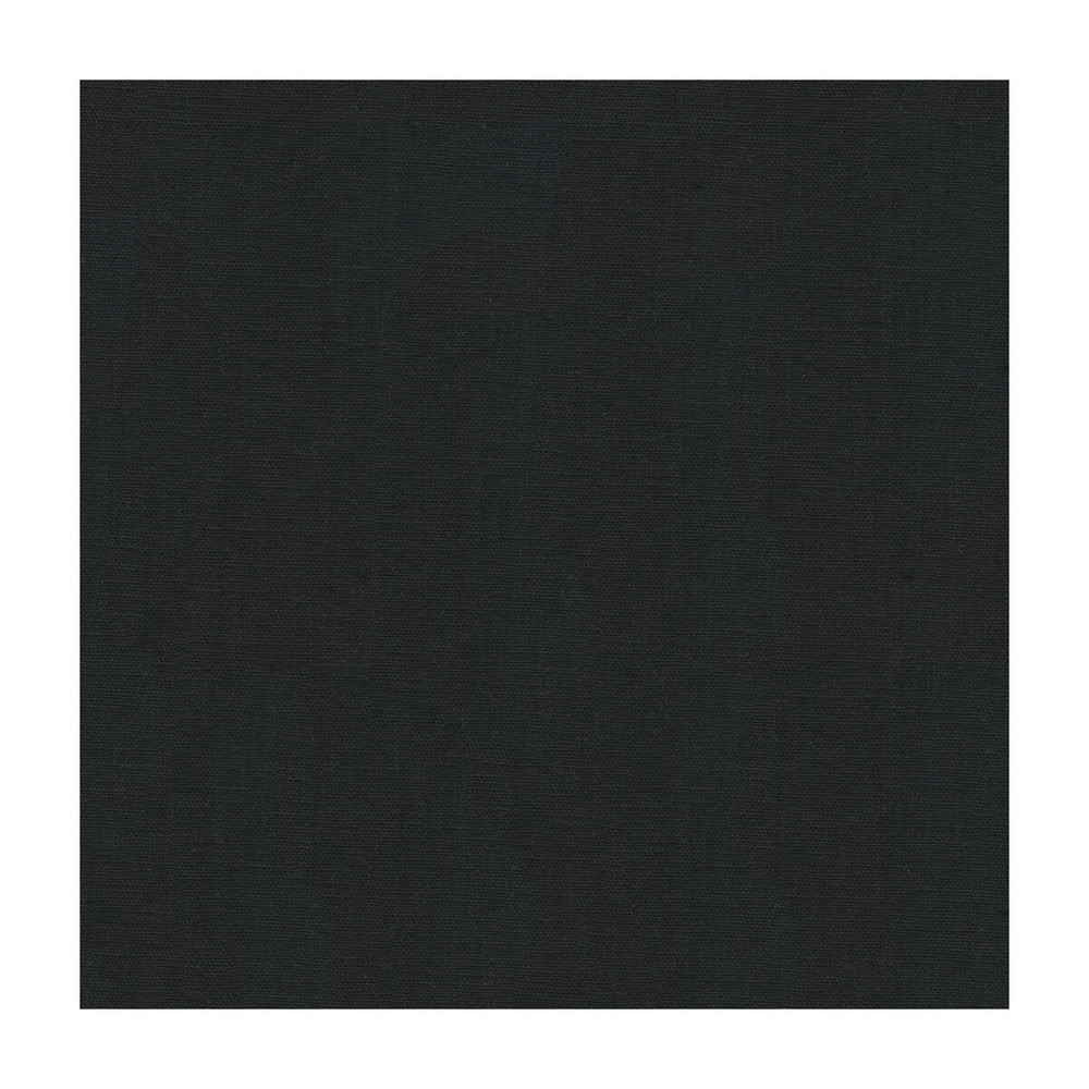 Dublin Black by Kravet Basics Designer Fabric PERFECT PLAINS LINEN - 100% United States LIGHT Horizontal: and Vertical: 54 - Swanky Fabrics -