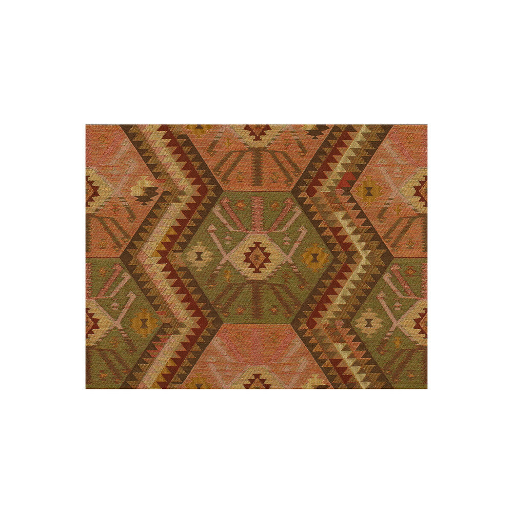 Heritage Kilim Antique by Kravet Couture Designer Fabric NOMAD CHIC VISCOSE - 76%;POLYESTER - 24% Turkey - Horizontal: - and Vertical: 20.5 54 - Swanky Fabrics -