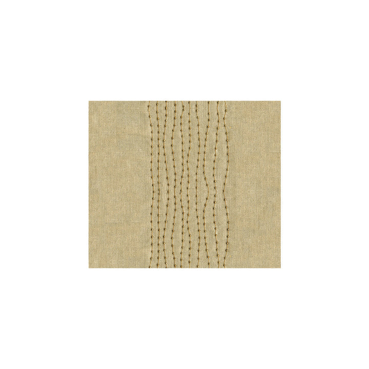 Songket Inca by Kravet Couture Designer Fabric CALVIN KLEIN COLLECTION LINEN - 100% India Horizontal: 7.5 and Vertical: 0 53 - Swanky Fabrics -
