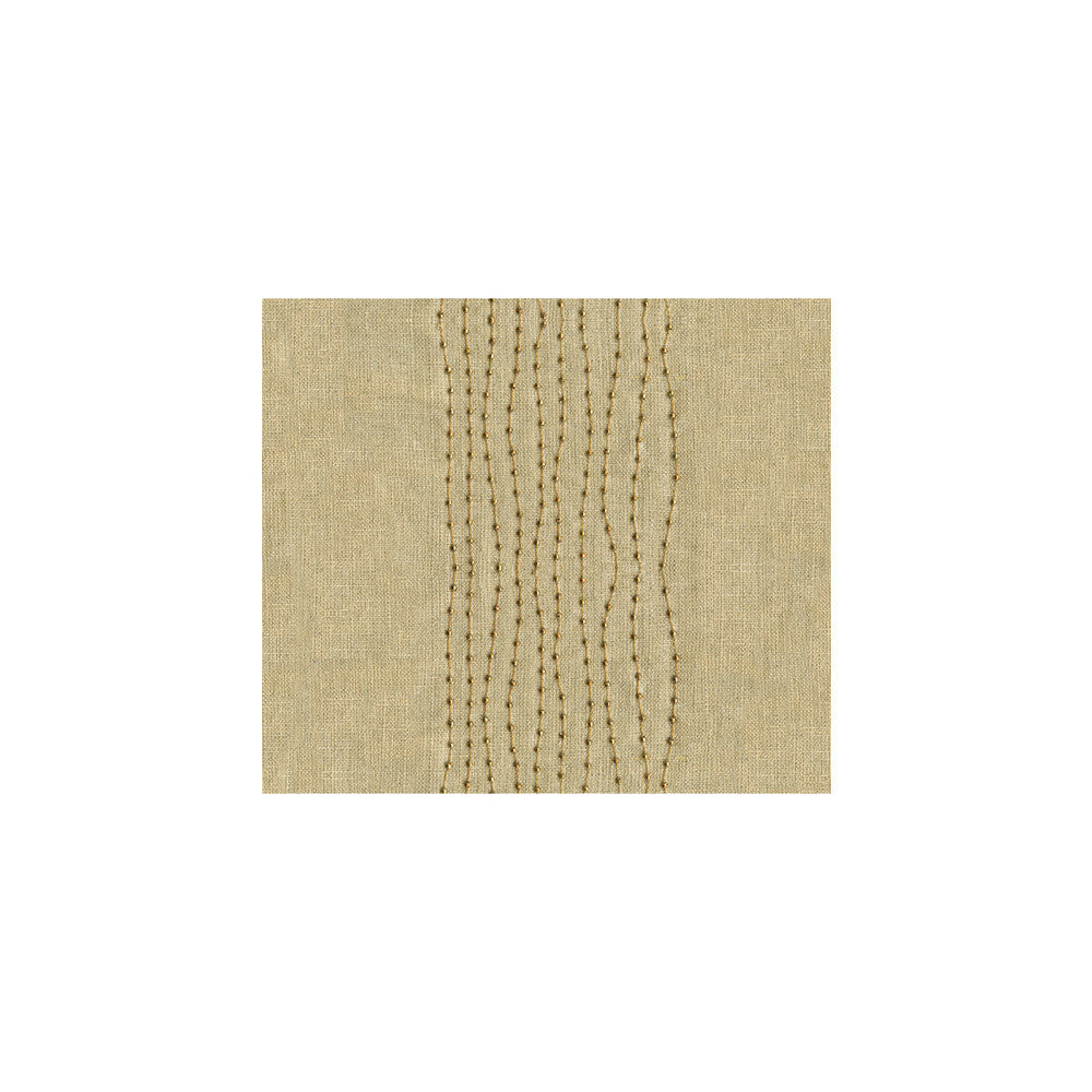 Songket Inca by Kravet Couture Designer Fabric CALVIN KLEIN COLLECTION LINEN - 100% India - Horizontal: 7.5 and Vertical: 0 53 - Swanky Fabrics -