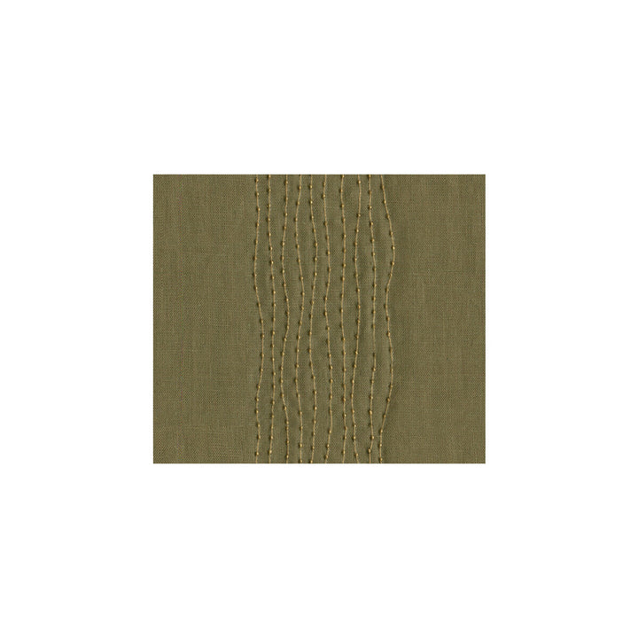 Songket Sandlewood by Kravet Couture Designer Fabric CALVIN KLEIN COLLECTION LINEN - 100% India - Horizontal: 7.5 and Vertical: - 53 - Swanky Fabrics -