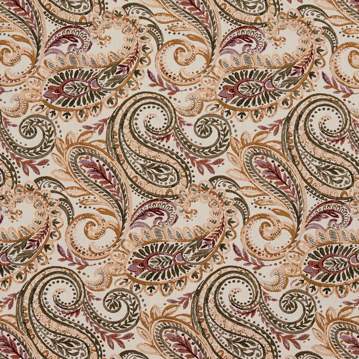 3260 Rosewood by Charlotte Designer Fabric Ring Book Page #6A 95% Polyester, 5% Linen Asia Exceeds 60,000 Wyzenbeek Rubs (Heavy Duty) Horizontal: 15" x Vertical: 29" 54 Inches - Swanky Fabrics -